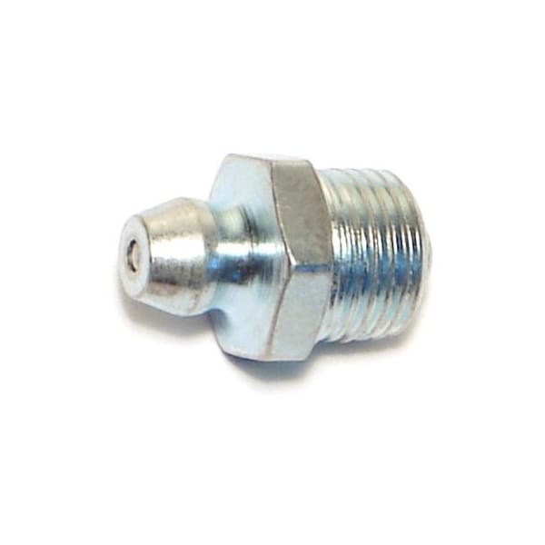 Midwest Fastener 1/8IP Zinc Plated Steel Straight Grease Fittings 15PK 63225 - main